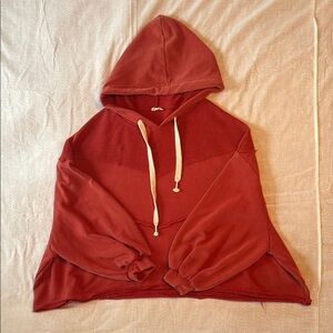 POL Red Hooded Sweatshirt